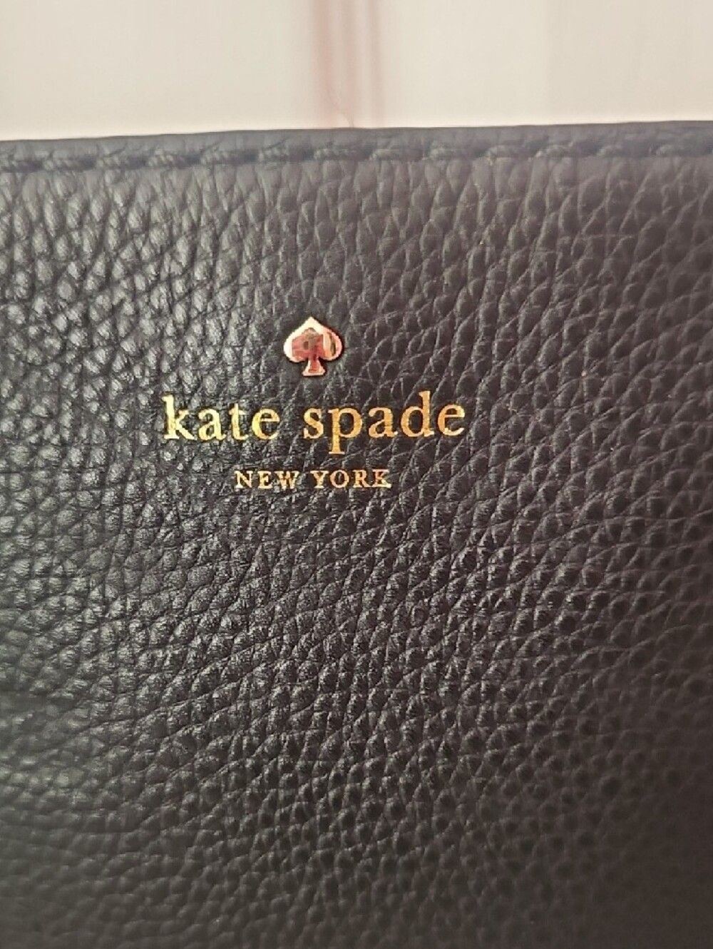 kate spade Black Leather Tassel Crossbody Bag - Picture 3 of 12